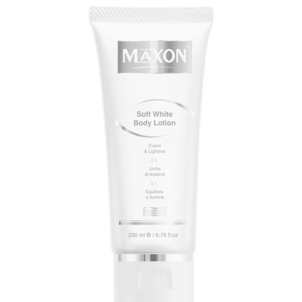 MAXON Soft White Body Lotion Evens & Lightens  200ml