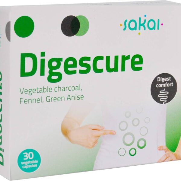 Digescure 30 Vegetable Capsules - Sakal