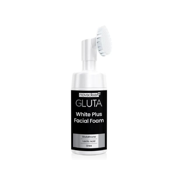 GLUTA White Plus Facial Foam 100ml - NOVACLEAR