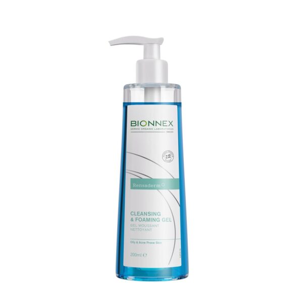 Rensaderm Cleansing & Foaming Gel Oily & Acne Prone Skin 200 ml - Bionnex