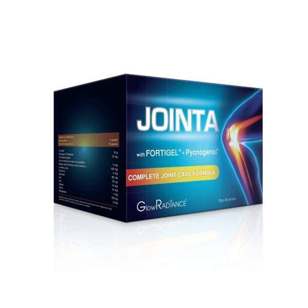 GLOW RADIANCE Plus JOINTA  Granules With FORTIGEL+Pine Bark Extract 12x30 Sachets