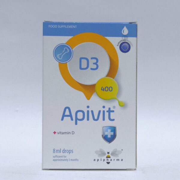 Apivit D3 400 IU 8 ML Drops - Apipharma