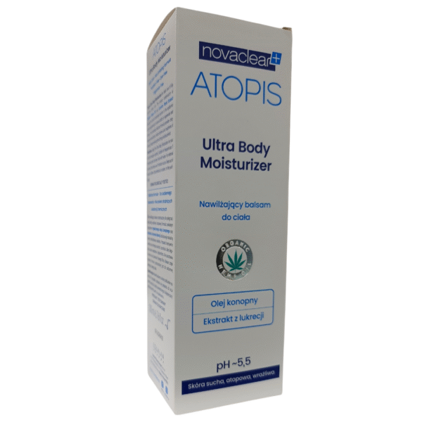 ATOPIS Ultra Body Moisturizer Hemp Seed Oil & Licorice Extract 200ml - NOVACLEAR