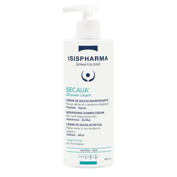 Isispharma Dermatologie Secalia Shower Cream Visage & Corps 400 ml