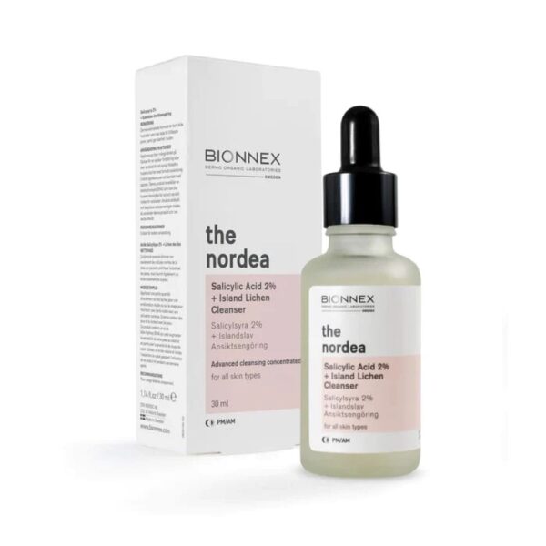 The Nordea Salicylic Acid 2 % + Island Lichen Cleanser 30 ml - Bionnex