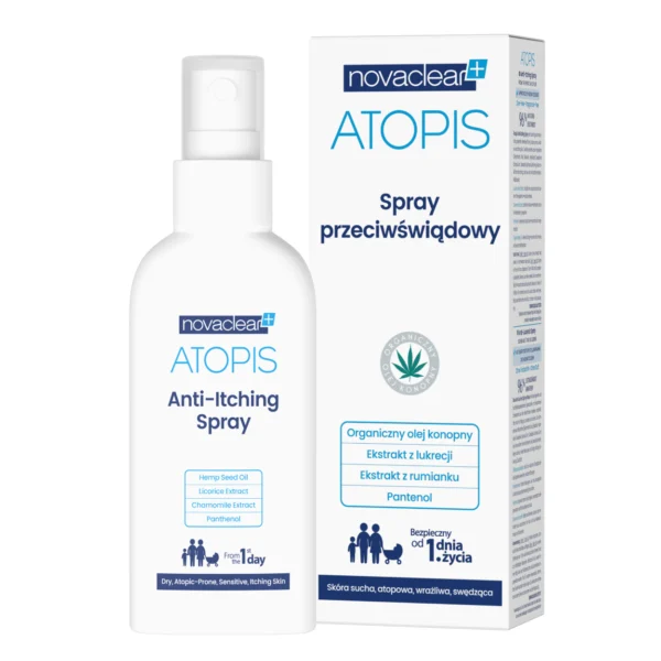 Atopis Anti-Itching Spray ph 5.5 100ml - NOVACLEAR