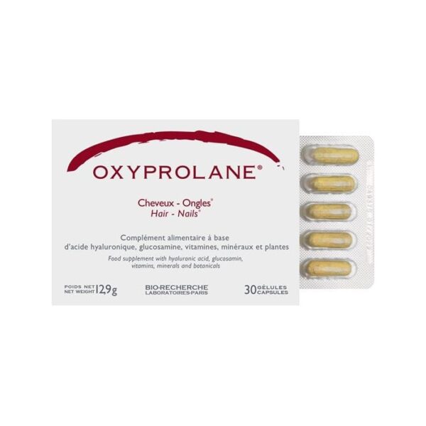 Oxyprolane Hair Nails White Box 90 Capsules