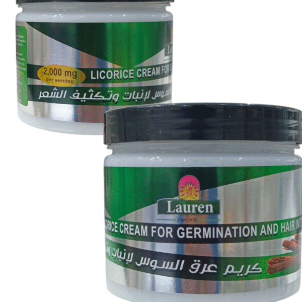 Lauren Licorice Cream or Germination And Hair Intensification