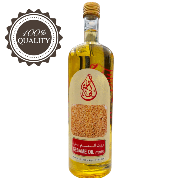 Yemeni Sesame Oil – Cold-Pressed & Pure 1500ml
