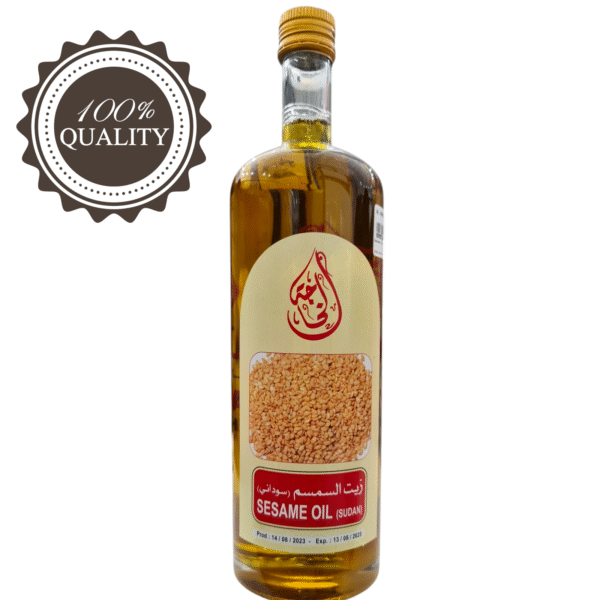Sudan Sesame Oil – Cold-Pressed & Pure 1500ml
