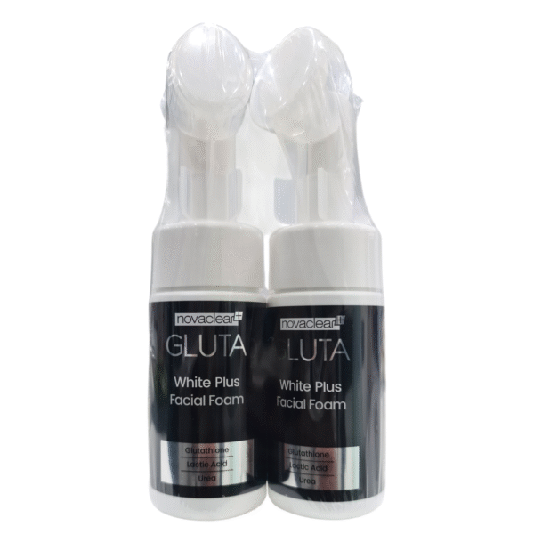Offer 1+1 GLUTA White Plus Facial Foam 100ml - NOVACLEAR