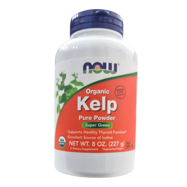 Now Organic Kelp Pure Powder Super Green