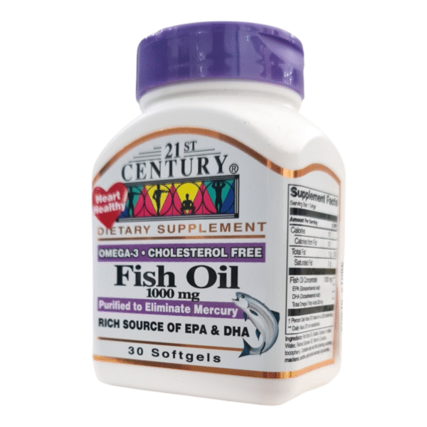 ST CENTURY Omega-3 Cholesterol Free  Fish Oil 1000 mg