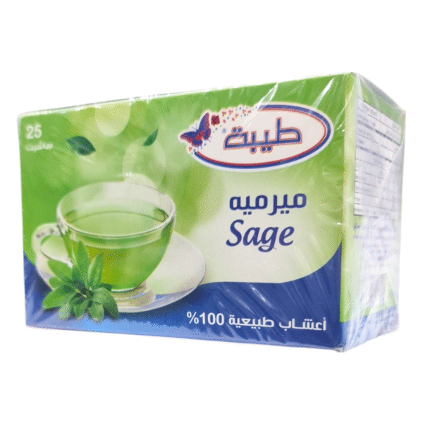 Teeba Sage Natural Herbals 100 % 25 Sachet