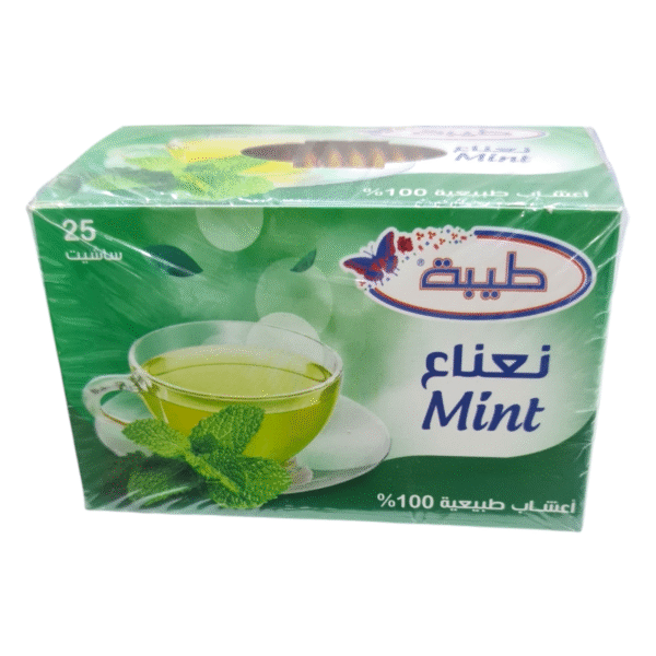 Teeba Mint Natural Herbals 100 % 25 Sachet