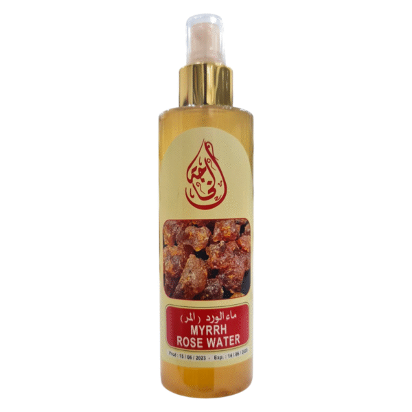 Rose Water with Myrrh – Natural Skin Cleanser & Soothing Toner (200ml)