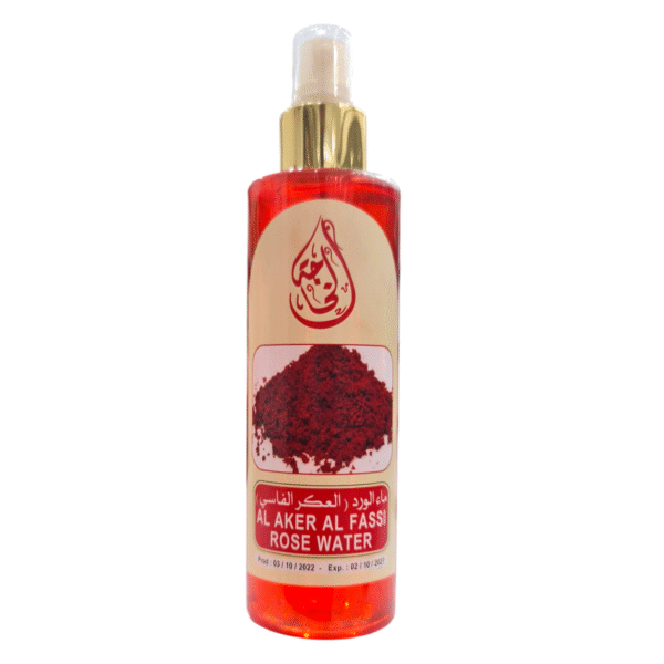 Rose Water with Aker Fassi – Natural Brightening & Skin Toning Mist (200ml)