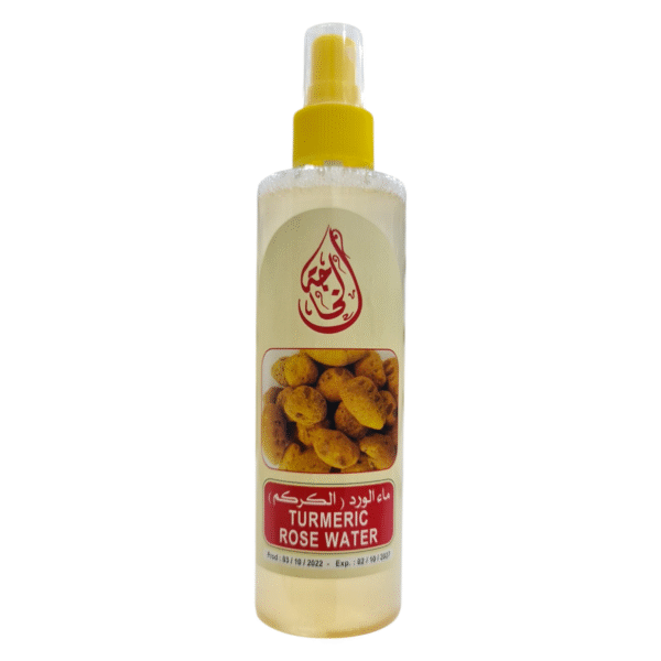 Rose Water with Turmeric – Natural Skin Toning & Brightening (200ml)