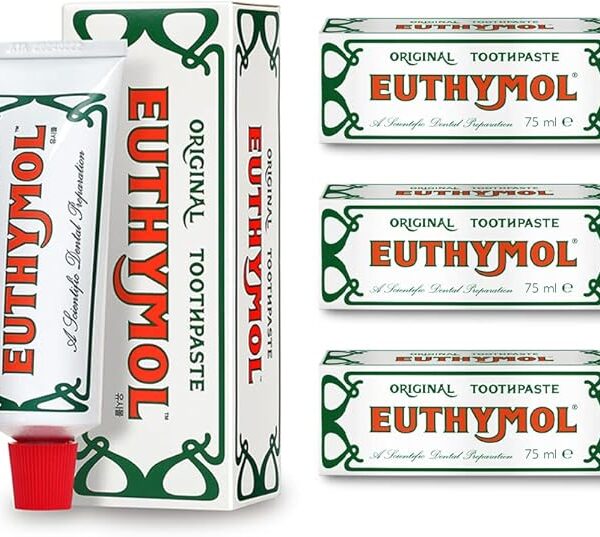 Euthymol THREE PACKS of Euthymol Original Toothpaste 3 x 75ml